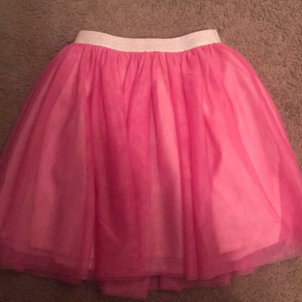Pink skirt